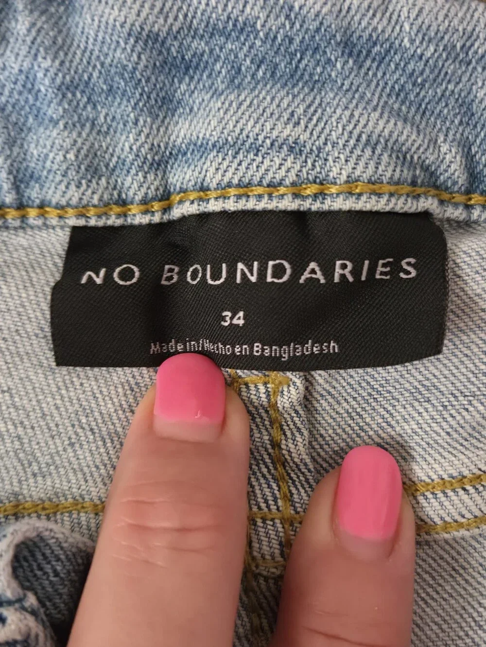 No Boundaries Light Blue Denim Shorts